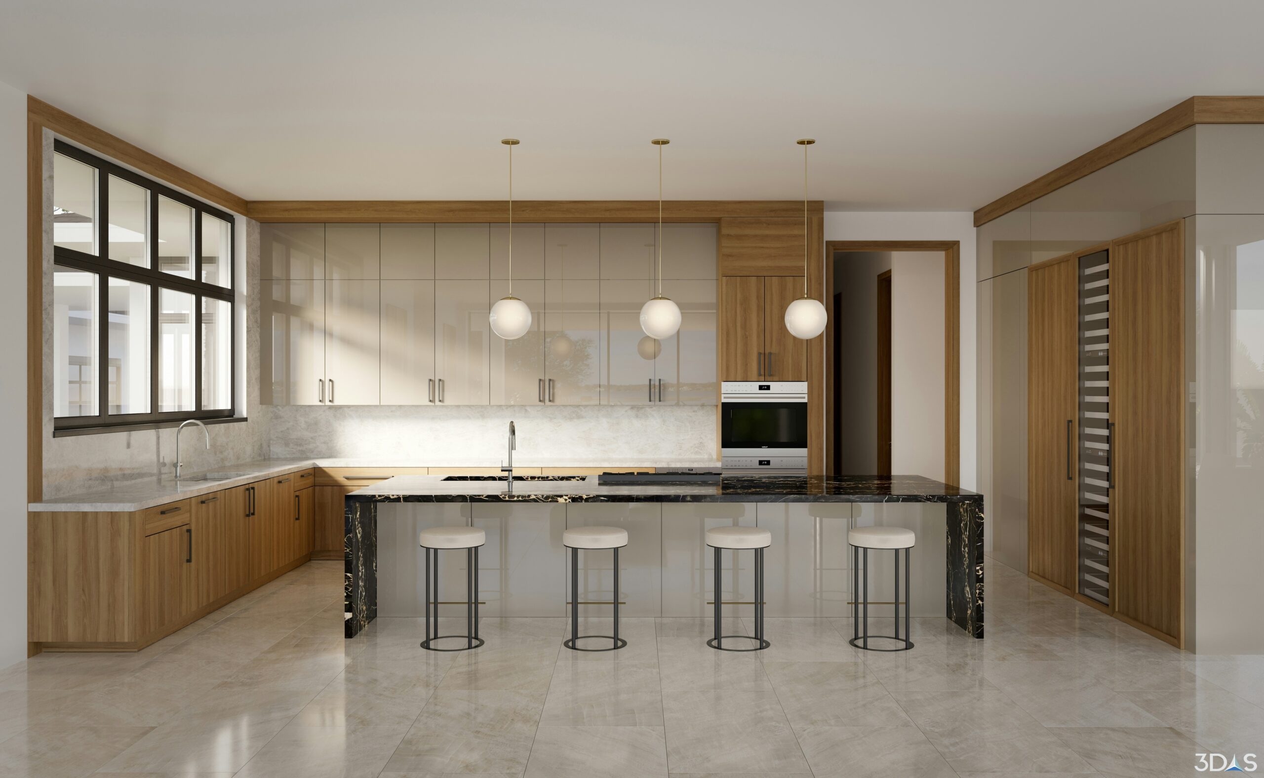 Modern Kitchen Interior